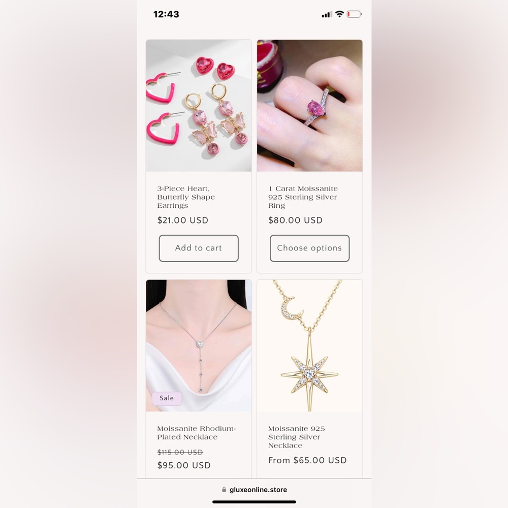 Jewelry collection